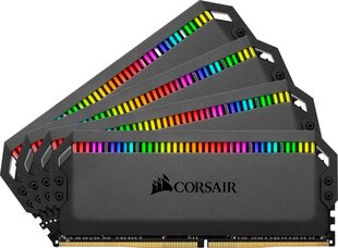 Corsair Dominator Platinum RGB, 32GB (4x8GB), DDR4, 4000MHz (CMT32GX4M4K4000C19) hind ja info | Corsair Arvutid ja IT- tehnika | kaup24.ee