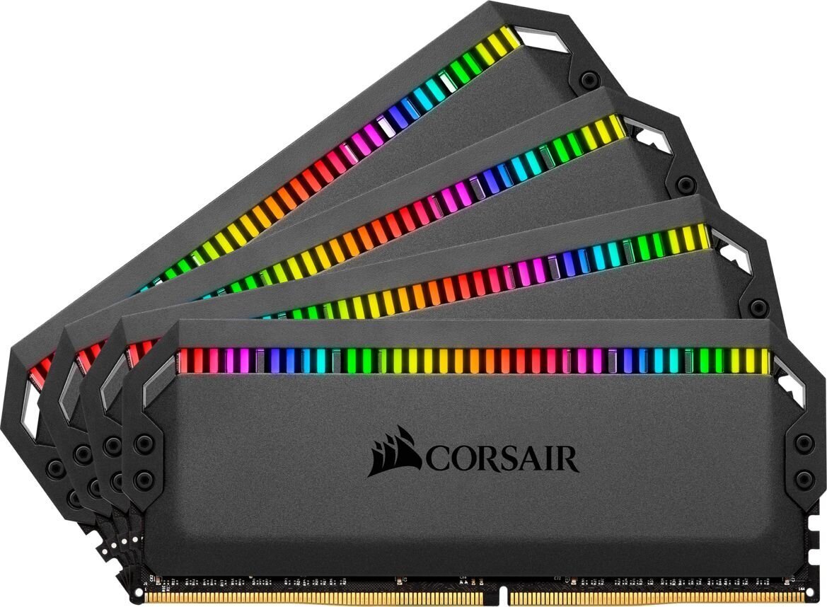 Corsair Dominator Platinum RGB, 32GB (4x8GB), DDR4, 4000MHz (CMT32GX4M4K4000C19) цена и информация | Operatiivmälu (RAM) | kaup24.ee
