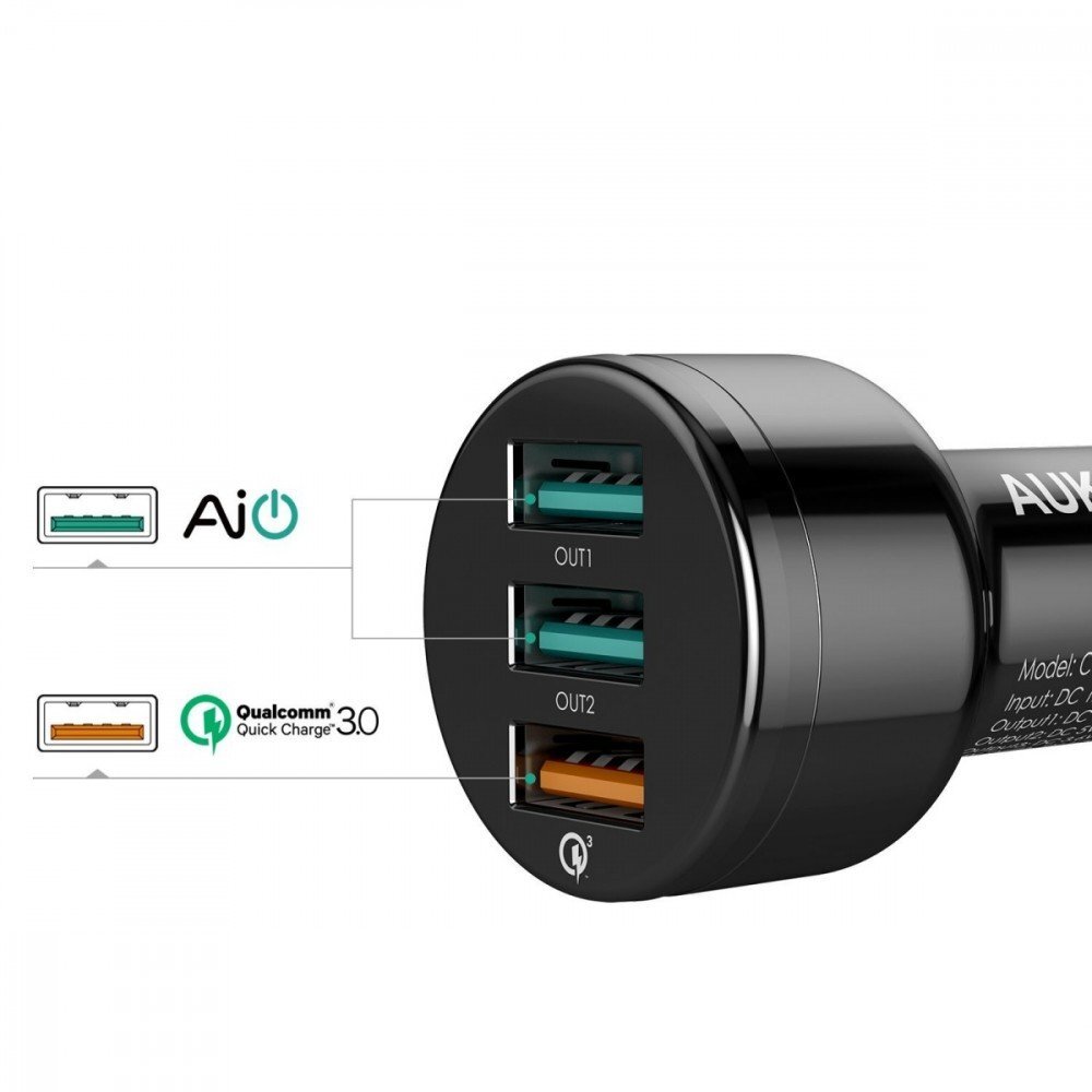 Aukey CC-T11 hind ja info | Mobiiltelefonide laadijad | kaup24.ee