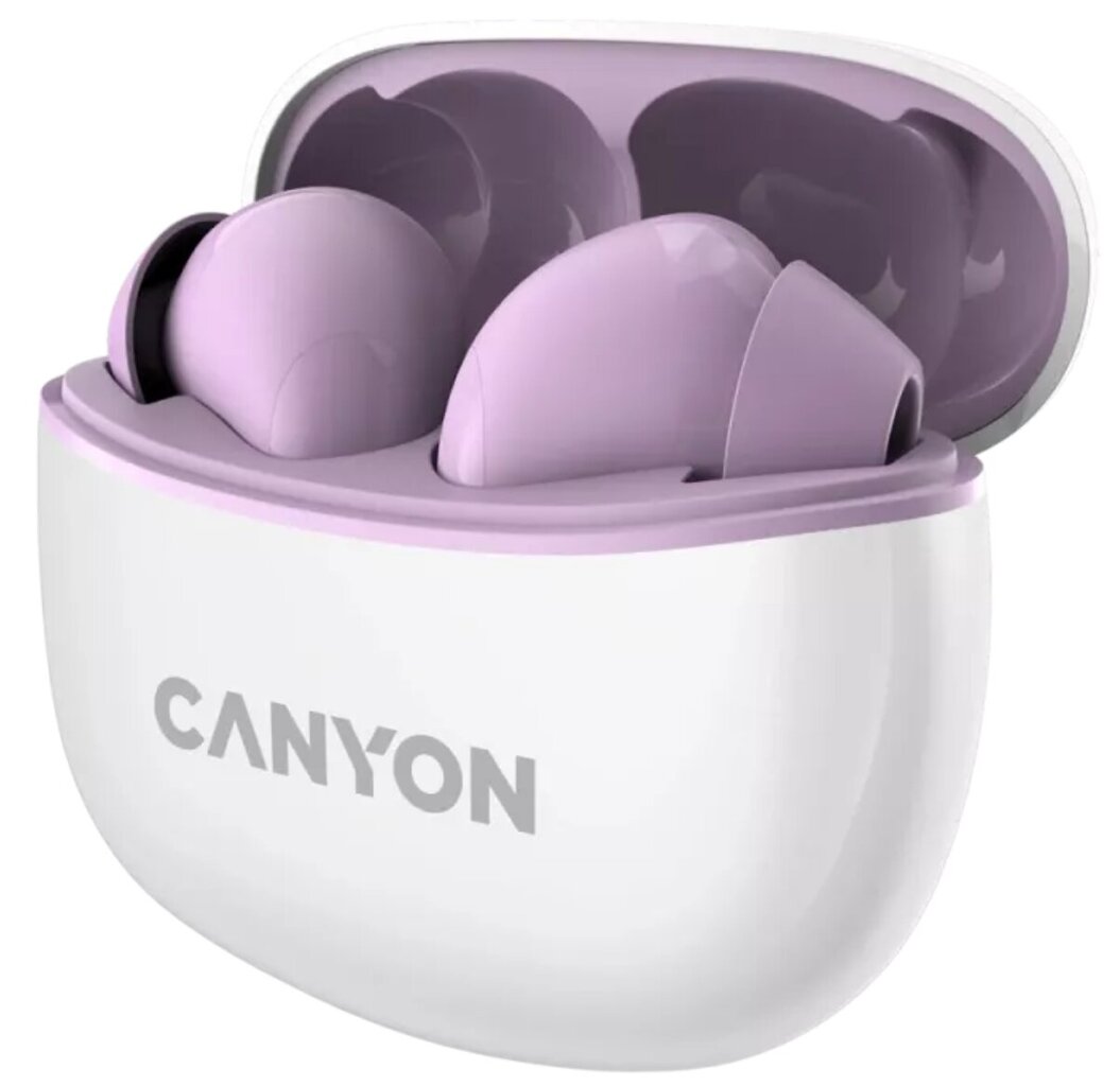 Canyon TWS-5 Lilac CNS-TWS5PU hind ja info | Kõrvaklapid | kaup24.ee