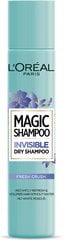 L'oreal paris magic dry shampoo fresh crush 200ml  l'oreal paris цена и информация | Шампуни | kaup24.ee
