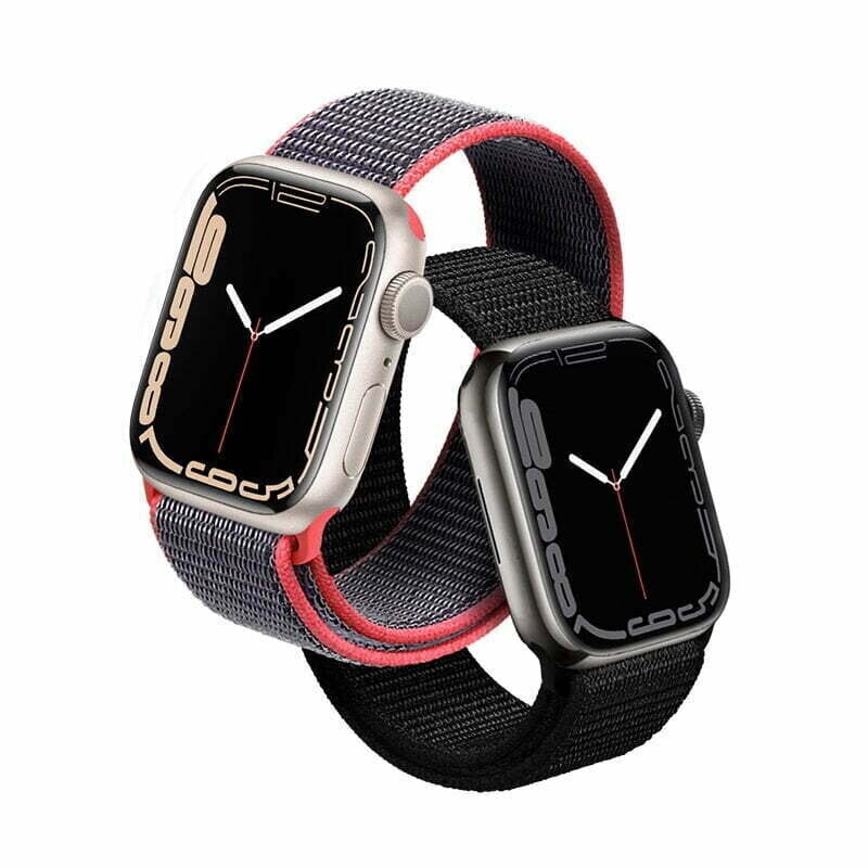 Crong nailon Käevõru Apple Watchile 42/44/45mm, roosa - hind ja info | Nutikellade ja nutivõrude tarvikud | kaup24.ee