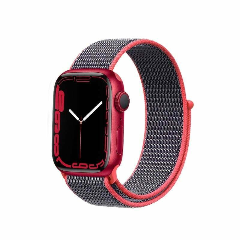 Crong nailon Käevõru Apple Watchile 42/44/45mm, roosa - hind ja info | Nutikellade ja nutivõrude tarvikud | kaup24.ee