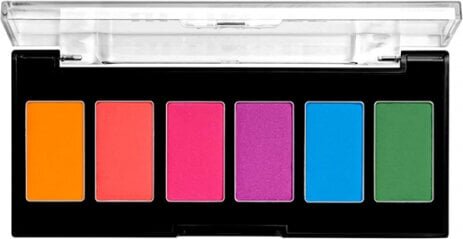 NYX Ultimate Edit Petite Shadow Palette Brights цена и информация | Ripsmetušid, lauvärvid, silmapliiatsid, seerumid | kaup24.ee