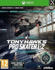 Компьютерная игра Tony Hawk's Pro Skater 1+2 цена и информация | Компьютерные игры | kaup24.ee