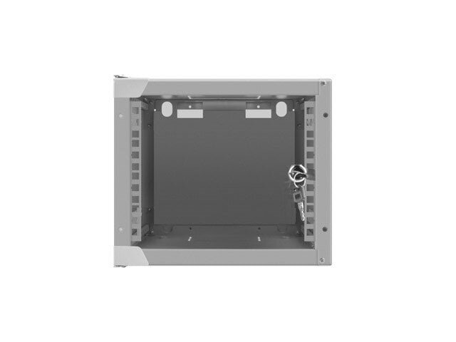 LANBERG WALL-MOUNTED 10" RACK CABINET 4U (280X310, GRAY) hind ja info | Komponentide tarvikud | kaup24.ee