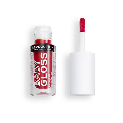 Makeup Revolution Baby Gloss Babe Lip Gloss - Lip gloss 2.2 ml Super #760257 hind ja info | Huulepulgad, -läiked, -palsamid, vaseliin | kaup24.ee