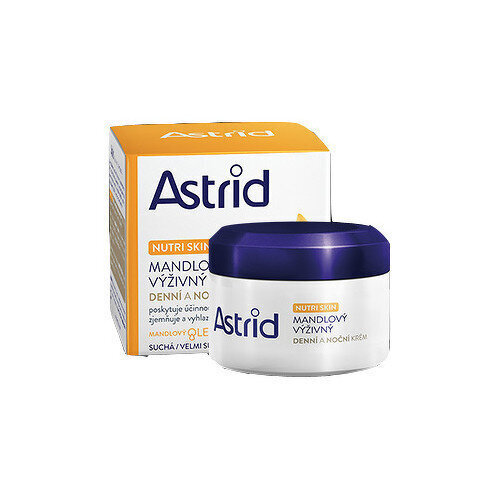 Astrid Nutri Skin Almond nourishing day and night cream for dry and very dry skin 50ml hind ja info | Näokreemid | kaup24.ee