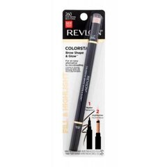 Revlon Professional Colorstay Brow Shape & Glow Fix - Ultra jemný fix na obočí s rozjasňovačem 0,83 g 255 Soft Brown hind ja info | Ripsmetušid, lauvärvid, silmapliiatsid, seerumid | kaup24.ee