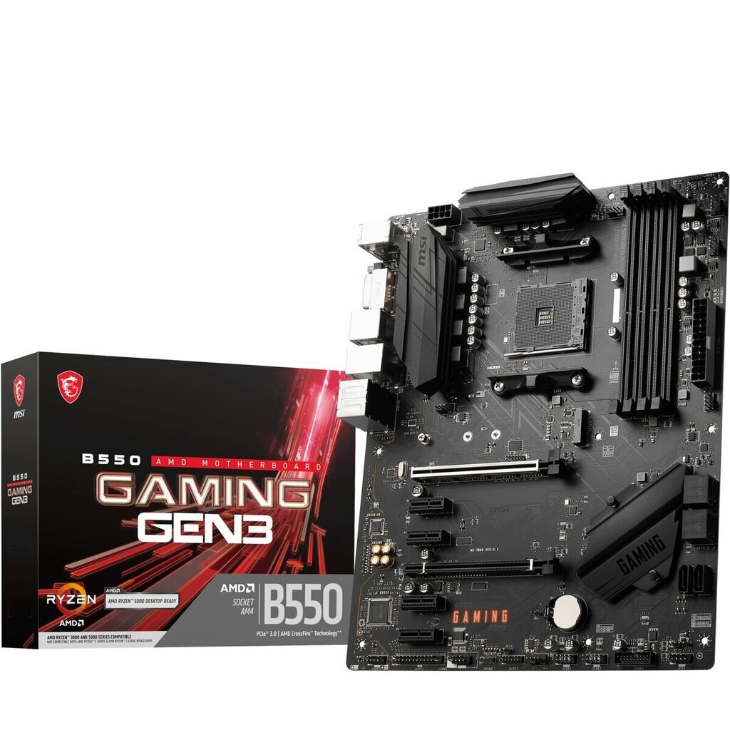 Emaplaat MSI B550 GAMING GEN3 AMD AM4 цена и информация | Emaplaadid | kaup24.ee