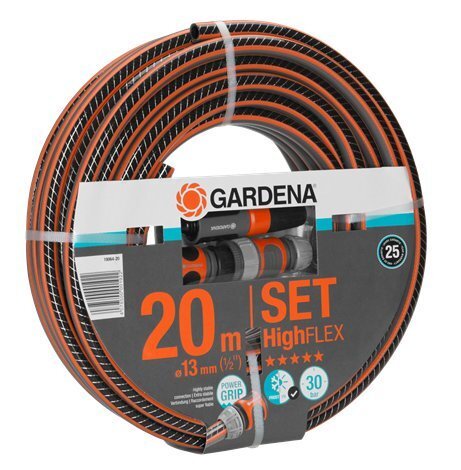 Gardena Comfort HighFlex voolik 13mm, 20m komplekt цена и информация | Kastekannud, voolikud, niisutus | kaup24.ee