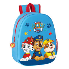 3D-Laste seljakott The Paw Patrol Punane Sinine (27 x 32 x 10 cm) цена и информация | Школьные рюкзаки, спортивные сумки | kaup24.ee