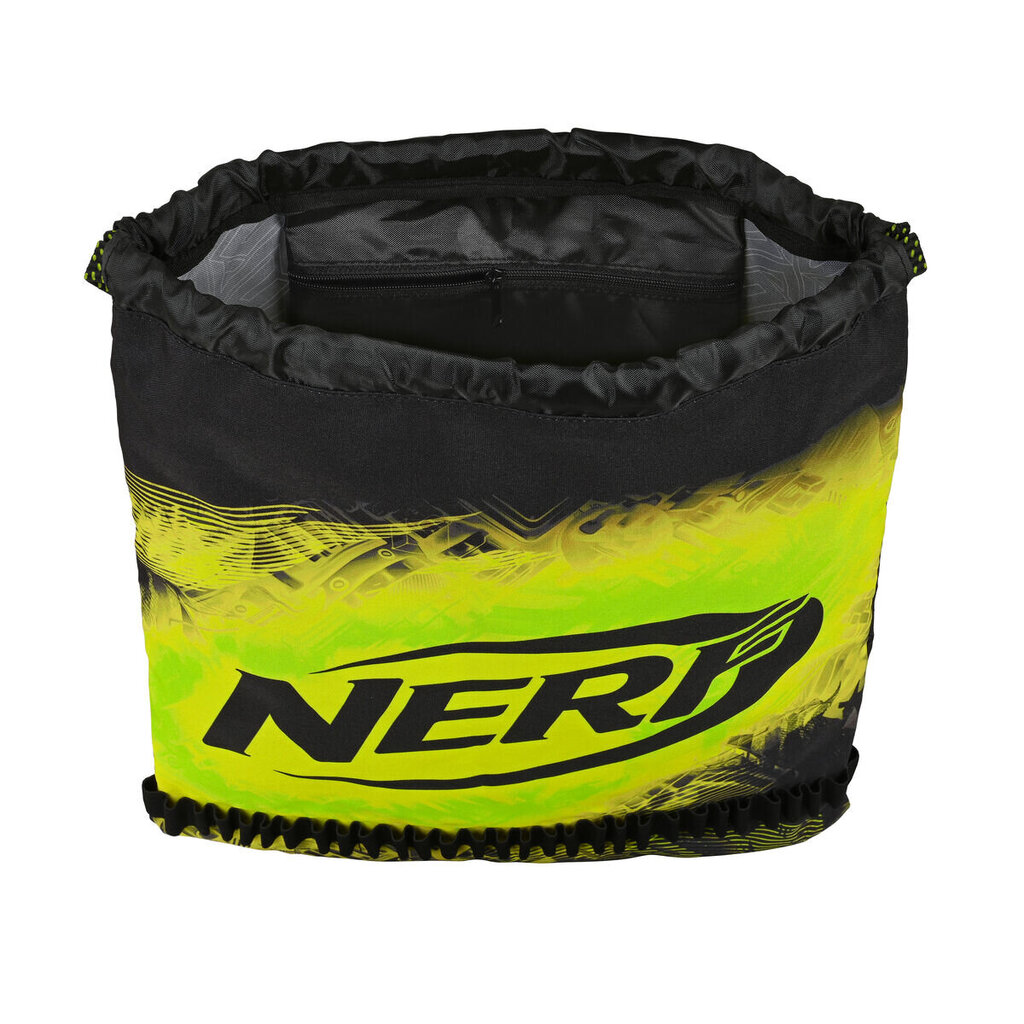 Paeltega kingikott Nerf Neon Must Lima (35 x 40 x 1 cm) hind ja info | Koolikotid, sussikotid | kaup24.ee