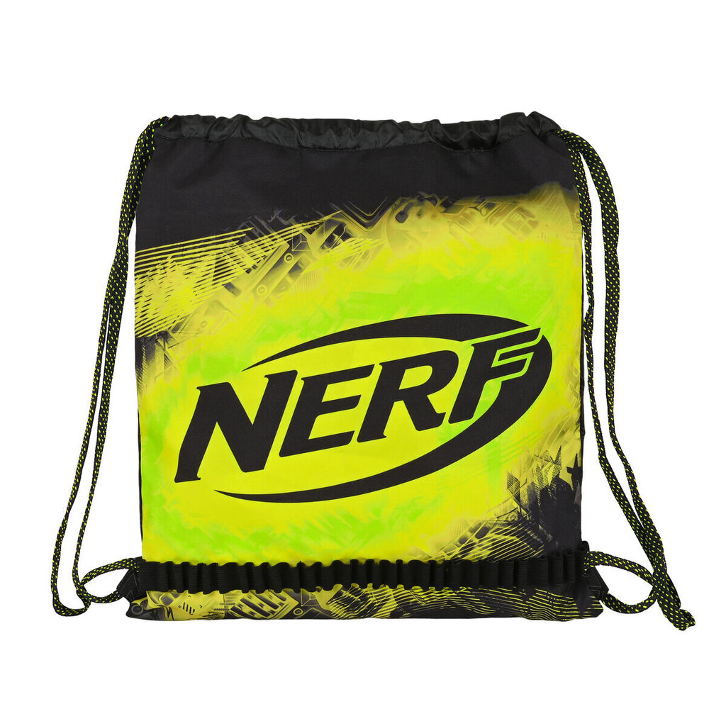 Paeltega kingikott Nerf Neon Must Lima (35 x 40 x 1 cm) цена и информация | Koolikotid, sussikotid | kaup24.ee