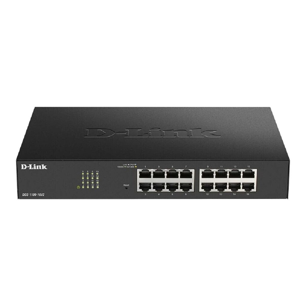 D-link-DGS-1100-16V2/E 16 pordi gigabitine hallatav lüliti цена и информация | Lülitid (Switch) | kaup24.ee