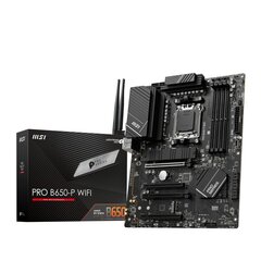 MSI Pro B650-P WIFI, ATX, AM5, DDR5 цена и информация | Материнские платы | kaup24.ee