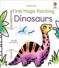 First Magic Painting Dinosaurs hind ja info | Väikelaste raamatud | kaup24.ee
