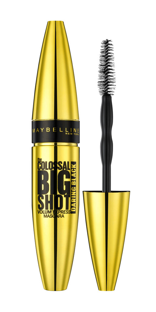 Maybelline New York Colossal Big Shot Daring Black ripsmetušš hind ja info | Ripsmetušid, lauvärvid, silmapliiatsid, seerumid | kaup24.ee