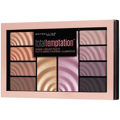 Палетка теней и хайлайтеров maybelline new york total temptation <br /> maybelline цена и информация | Бронзеры (бронзаторы), румяна | kaup24.ee