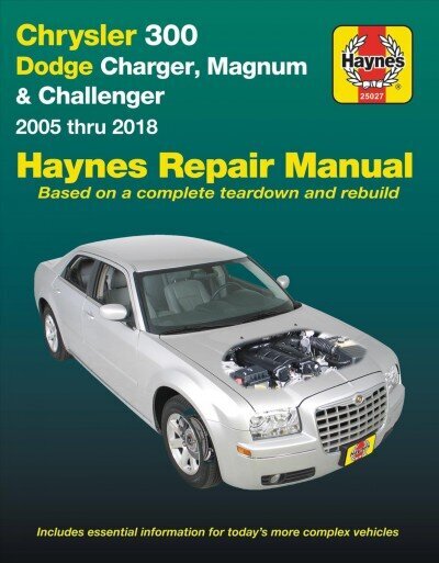 Chrysler 300 & Dodge Charger, Magnum & Challenger ('05-'18): (does Not Include Information Specific to Diesel Engine, All-Wheel Drive or Hellcat/Demon Models) цена и информация | Reisiraamatud, reisijuhid | kaup24.ee