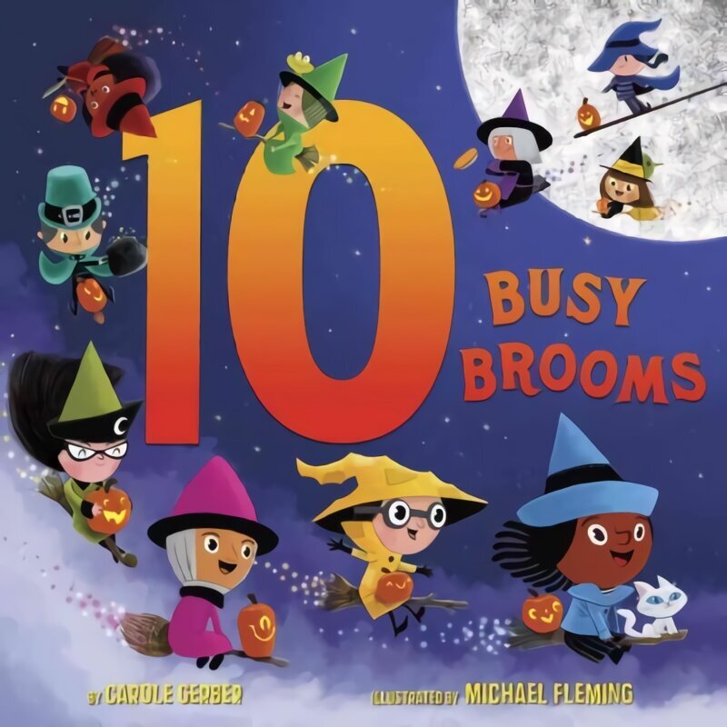 10 Busy Brooms hind ja info | Väikelaste raamatud | kaup24.ee