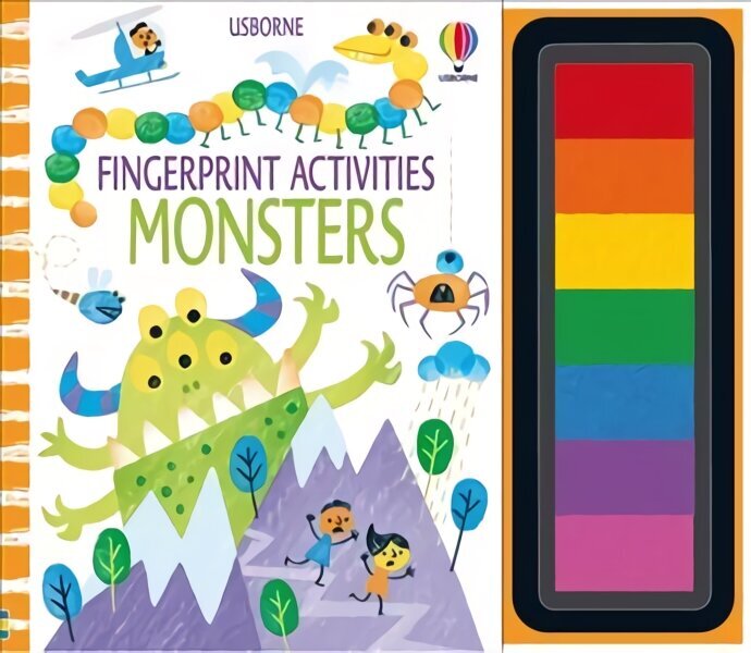 Fingerprint Activities Monsters цена и информация | Väikelaste raamatud | kaup24.ee