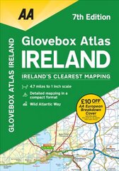 Glovebox Atlas Ireland 7th edition цена и информация | Путеводители, путешествия | kaup24.ee