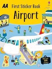 First Sticker Book Airport цена и информация | Книги для малышей | kaup24.ee