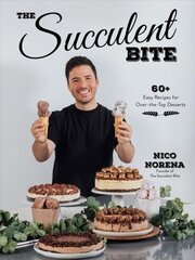 Succulent Bite: 60plus Easy Recipes for Over-the-Top Desserts hind ja info | Retseptiraamatud | kaup24.ee