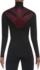 Женская блузка Inspire, черная / розовая цена и информация | Спортивная одежда для женщин | kaup24.ee
