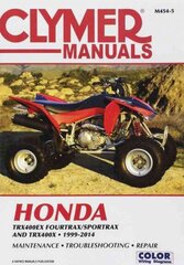 Clymer Honda TRX400Ex Fourtrax/Sportrax: 99-14 hind ja info | Reisiraamatud, reisijuhid | kaup24.ee