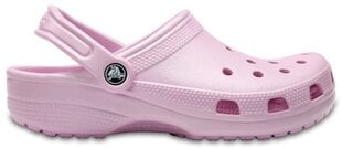 Naiste kotad Crocs™ Classic, heleroosa цена и информация | Шлепанцы, тапочки для женщин | kaup24.ee