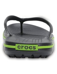 Meeste plätud Crocs™ Crocband Flip, hall цена и информация | Шлепанцы, тапочки для женщин | kaup24.ee