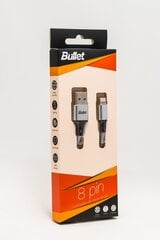 Bullet iPhone, USB 8PIN, 1 м цена и информация | Bullet Мобильные телефоны, Фото и Видео | kaup24.ee