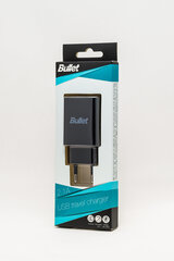 Universaalne toalaadija Bullet USB 2.1A hind ja info | Bullet Mobiiltelefonid, foto-, videokaamerad | kaup24.ee