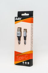 USB-kaabel Bullet Type-C, 1 m hind ja info | Bullet Mobiiltelefonid, foto-, videokaamerad | kaup24.ee