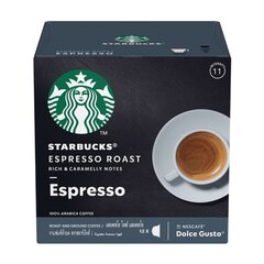 Kohvikapslid Starbucks Dark Espresso Roast, 66g, 12 kapslit. hind ja info | Kohv, kakao | kaup24.ee