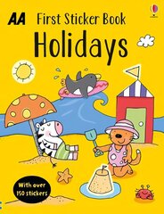First Sticker Book Holidays hind ja info | Väikelaste raamatud | kaup24.ee