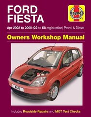 Ford Fiesta Petrol & Diesel Apr 02 - 08 (02 to 58 reg) цена и информация | Путеводители, путешествия | kaup24.ee