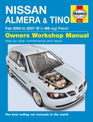 Nissan Almera & Tino Service And Repair Manual: 00-07 цена и информация | Путеводители, путешествия | kaup24.ee