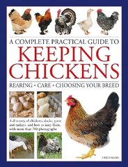 Keeping Chickens, Complete Practical Guide to: Rearing; Care; Choosing Your Breed: A directory of chickens, ducks, geese and turkeys, and how to keep them, with over 700 photographs цена и информация | Энциклопедии, справочники | kaup24.ee