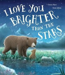 I Love You Brighter than the Stars цена и информация | Книги для малышей | kaup24.ee