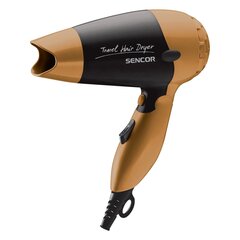 Sencor Дорожный фен для сушки волос, коричневый, 850 W цена и информация | Фены | kaup24.ee