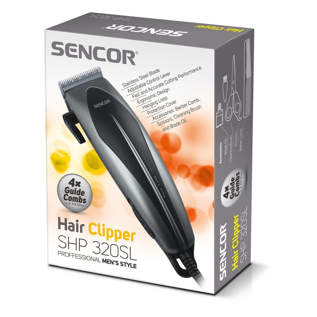 Sencor SHP 320 SL цена и информация | Juukselõikusmasinad, trimmerid | kaup24.ee
