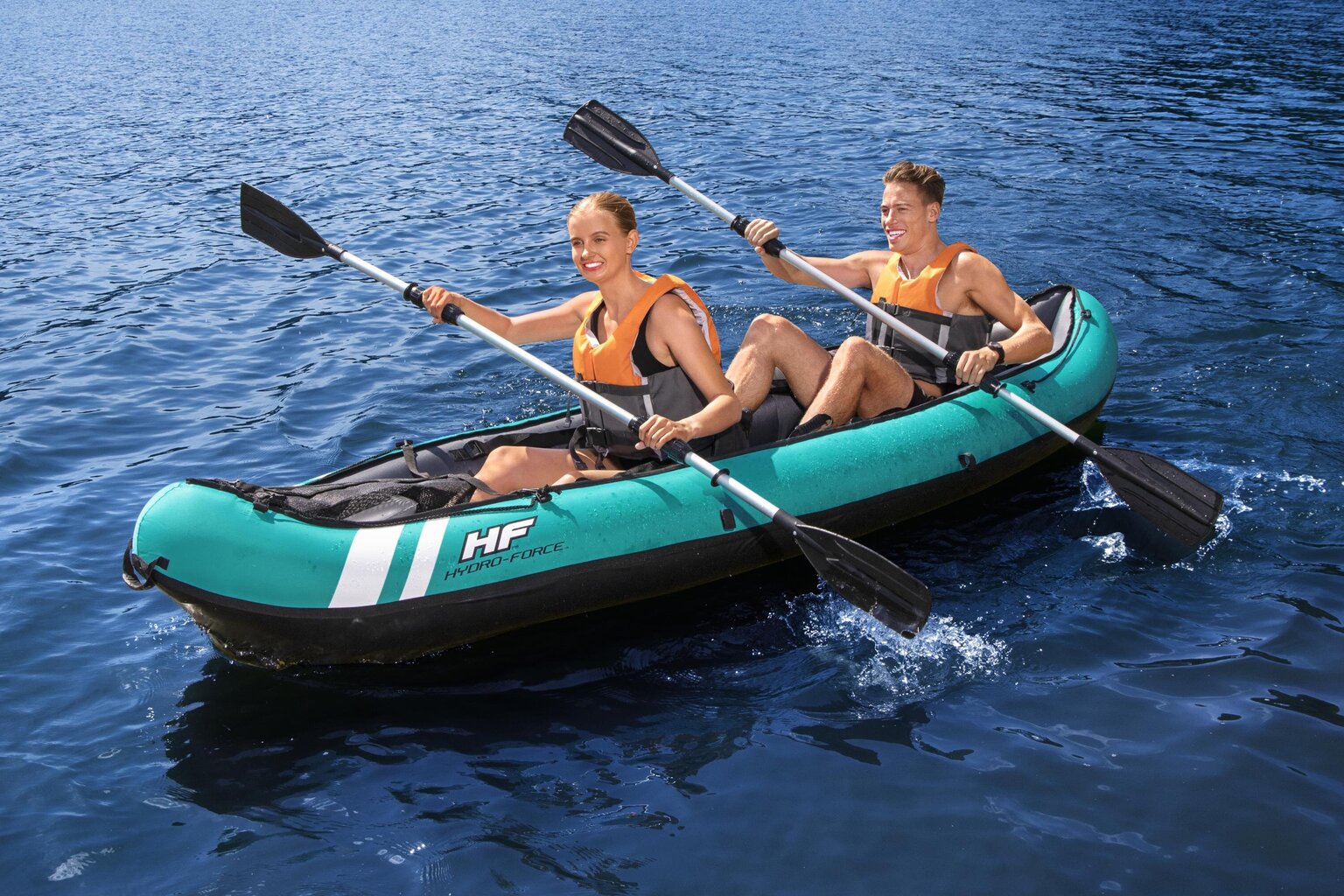 Täispuhutav kajak Bestway Kayaks Ventura, 330 x 94 x 48 cm hind ja info | Paadid ja süstad | kaup24.ee
