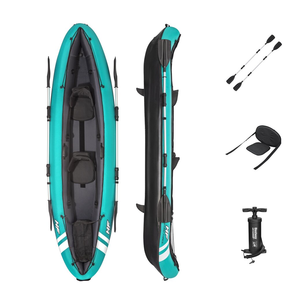 Täispuhutav kajak Bestway Kayaks Ventura, 330 x 94 x 48 cm цена и информация | Paadid ja süstad | kaup24.ee