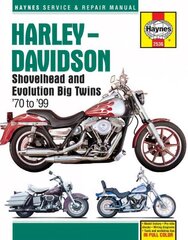 Harley-Davidson Shovelhead & Evolution Big Twins (70 - 99): 1970 - 1999 цена и информация | Путеводители, путешествия | kaup24.ee