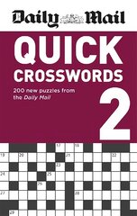 Daily Mail Quick Crosswords Volume 2 hind ja info | Tervislik eluviis ja toitumine | kaup24.ee