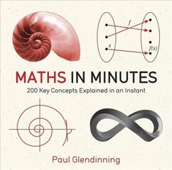 Maths in Minutes: 200 Key Concepts Explained In An Instant hind ja info | Majandusalased raamatud | kaup24.ee