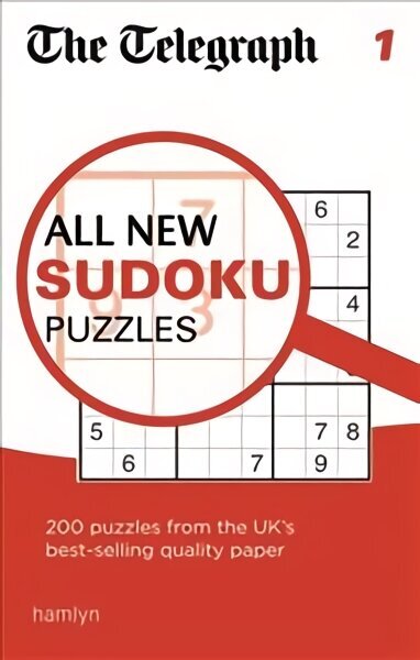 Telegraph All New Sudoku Puzzles 1 hind ja info | Tervislik eluviis ja toitumine | kaup24.ee